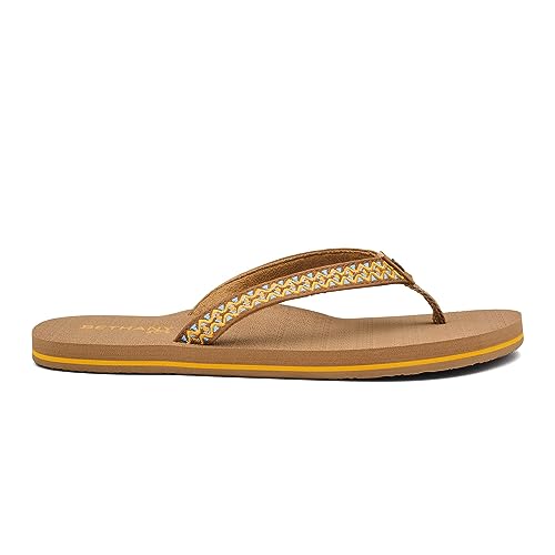 Cobian Damen Bethany Meilani Flip-Flops, Abendrot, 40.5 EU von Cobian