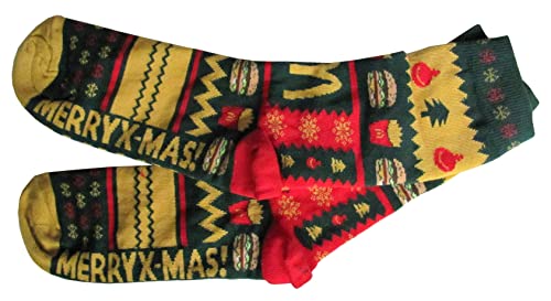 Mc Donalds - Edition Dezember 2021 - Socken -Gr. 35-38 von Coca