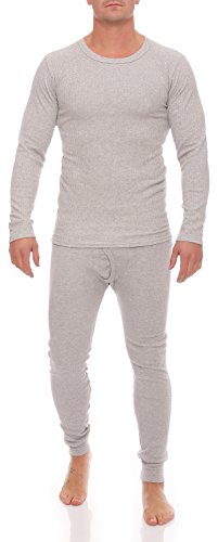 1 Langes Set Herren Thermo Unterwäsche Gr 6 grau thermo unterhose skiunterhose lange unterhose herren thermo lange unterhosen herren thermounterhosen Männer Größe Grösse Gr. 48-50 52-54 56-58 60-62 von Cocain underwear