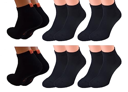 6 Paar Sport-Kurz-Socken, Kurzschaft mit Frotteesohle in schwarz Marke Cocain für Damen und Herren Gr. 47-49 6 Paar Sport-Kurz-Socken, Kurzschaft mit Frotteesohle in schwarz Marke Cocain für Damen und Herren Gr. 47-49 von Cocain underwear