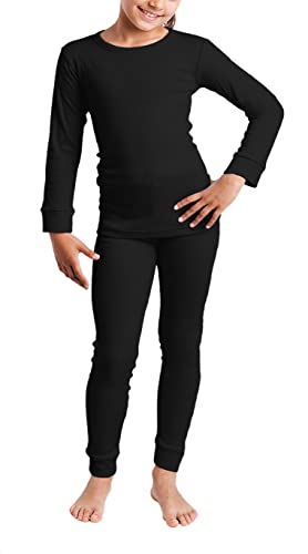 Cocain underwear 1 Set Unterhemden Unterhose lang 164: Sitzt gut und schützt effektiv vor Kälte schwarz 158/164 von Cocain underwear
