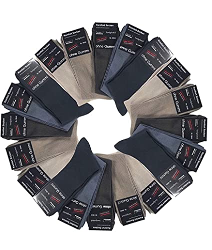 Cocain underwear 10 Paar 7002-1 Gr. 43/46 Herren Damen Socken ohne einschneidenden Gummi, für Diabetiker geeignet Gesundheitssocken, Baumwolle Cocain underwear 10 Paar 7002-1 Gr. 43/46 Herren Damen Socken ohne einschneidenden Gummi, für Diabetiker geeignet Gesundheitssocken, Baumwolle von Cocain underwear