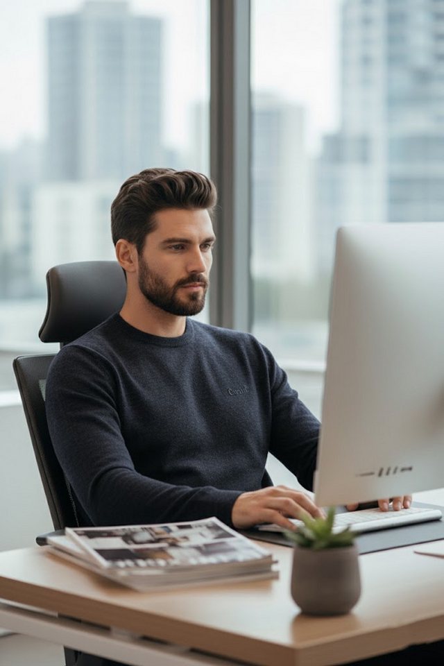 Cocain underwear Rundhalspullover Herren Feinstrick Pullover Rundhals Baumwolle dünn edle dunkle Farben Ganzjahrespullover - 100% Baumwolle Cocain underwear Rundhalspullover Herren Feinstrick Pullover Rundhals Baumwolle dünn edle dunkle Farben Ganzjahrespullover - 100% Baumwolle von Cocain underwear