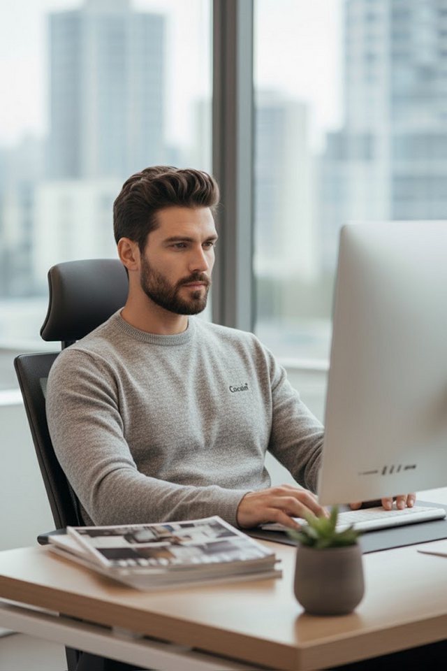 Cocain underwear Rundhalspullover Herren Feinstrick Pullover Rundhals Baumwolle dünn edle dunkle Farben Ganzjahrespullover - 100% Baumwolle Cocain underwear Rundhalspullover Herren Feinstrick Pullover Rundhals Baumwolle dünn edle dunkle Farben Ganzjahrespullover - 100% Baumwolle von Cocain underwear