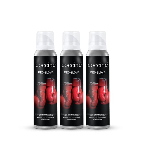 Cocciné - Deodorant für Boxhandschuhe, Fitness Handschuhe und Gym Handschuhe, Deo Spray für Boxhandschuhe Männer und Damen, Antibakterielle Geruchsentferner, Deo Box Handschuhe Gegen Geruch - 3st. von Coccine