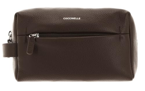COCCINELLE Man Soft Travel Beauty Case Fondant Brown COCCINELLE Man Soft Travel Beauty Case Fondant Brown von COCCINELLE