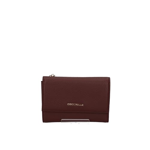 Coccinelle Metallic Soft Wallet Grainy Leather Carruba von Coccinelle