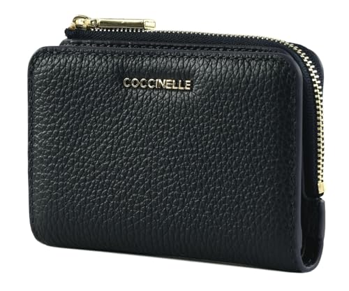 COCCINELLE Metallic Soft Wallet Midnight Blue von Coccinelle