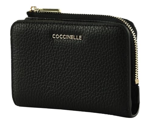 Coccinelle Metallic Soft Wallet Noir von Coccinelle