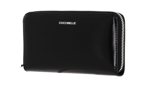 COCCINELLE Tassel Zip Around Wallet Noir/Noir von Coccinelle