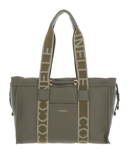 Coccinelle 2Day Signature Handbag Grained Leather Laurel Green von Coccinelle