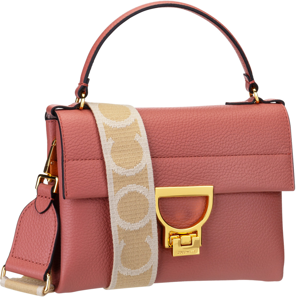 Coccinelle Arlettis Signature 1903  in Pink (1 Liter), Handtasche von Coccinelle