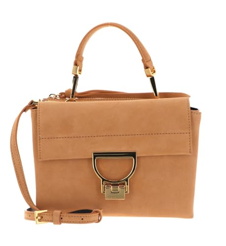 Coccinelle Arlettis Suede Handbag Apricot von Coccinelle