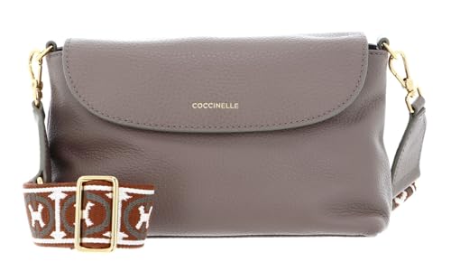 Coccinelle Ban Mini Bag Grained Warm Taupe/Coff von Coccinelle