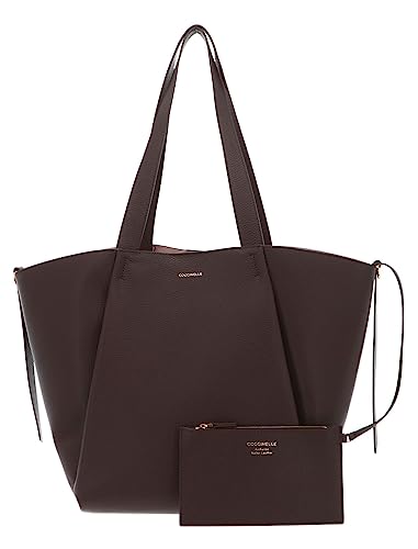 Coccinelle Boheme Handbag Grained Leather Coffee von Coccinelle