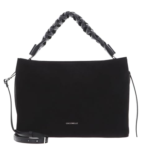 Coccinelle Boheme Handbag Suede Noir/Noir von Coccinelle