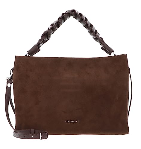 Coccinelle Boheme Suede Bimaterial Handtasche Leder 32 cm von Coccinelle