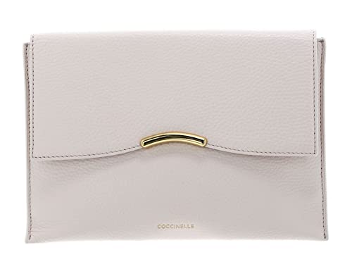 Coccinelle Dina Envelopes Grained Leather Creamy Pink von Coccinelle