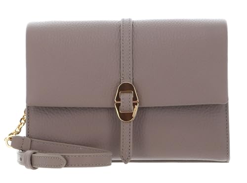 Coccinelle Dorian Mini Bag Grained Leather Warm Taupe von Coccinelle