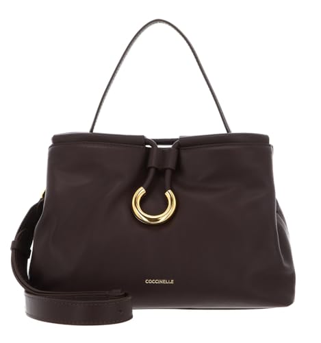 Coccinelle Elisbet Smooth Leather Handbag Brunette Coccinelle Elisbet Smooth Leather Handbag Brunette von Coccinelle