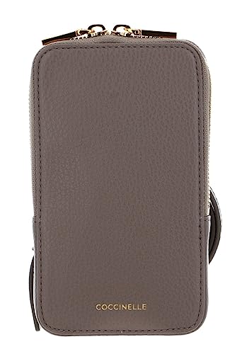 Coccinelle Flor Hi-Tech Phone Bag Warm Taupe von Coccinelle