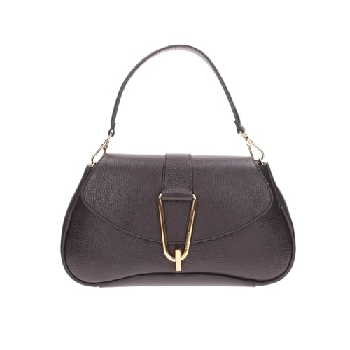 Coccinelle Himma Handbag Grained Leather Noir von Coccinelle