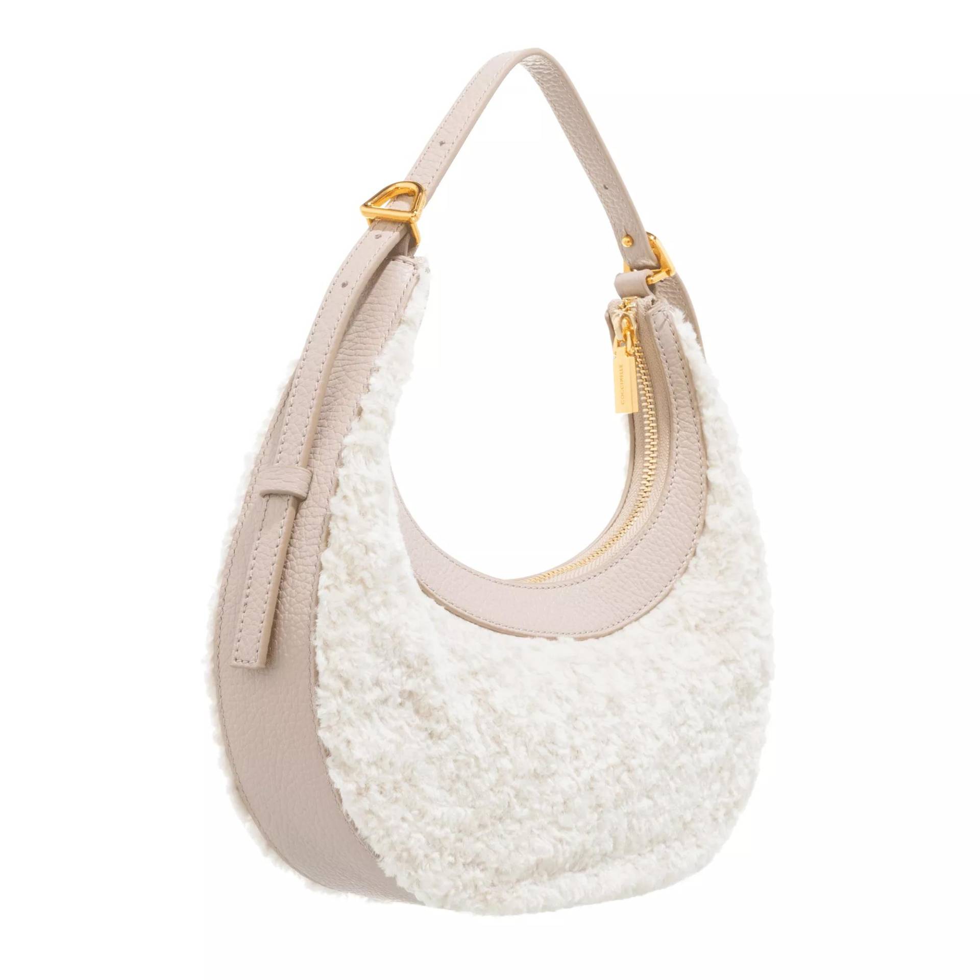 Coccinelle Hobo Bag - Whisper Astraka - Gr. unisize - in Creme - für Damen von Coccinelle