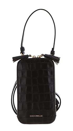 Coccinelle I-Tech Phone Bag Croco Soft Bark von Coccinelle