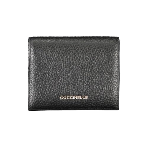 Coccinelle Kleine Geldbörse für Damen, Metallic, weich, e2 mw5 17 21 01, Schwarz, Einheitsgröße von Coccinelle