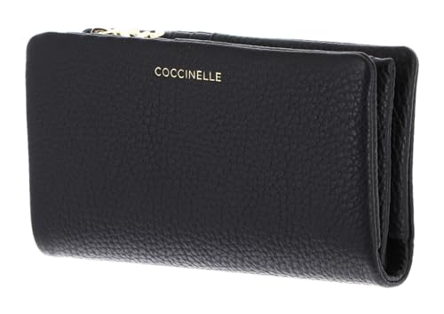Coccinelle Leder Geldbörse C-Me Softy Wallet Noir schwarz von Coccinelle