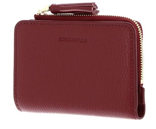 Coccinelle Leder Geldbörse Tassel Wallet Ribes Beere von Coccinelle