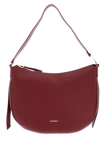 Coccinelle Leder Schultertasche C-Easy Shoulderbag Ribes beere von Coccinelle