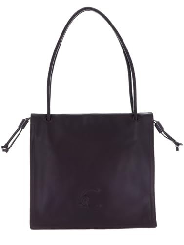 Coccinelle Leder Schultertasche Dulse Handbag Prune dunkelviolett von Coccinelle
