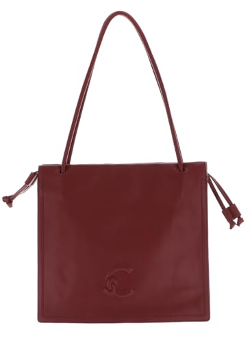 Coccinelle Leder Schultertasche Dulse Handbag Ribes beere von Coccinelle