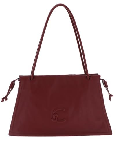 Coccinelle Leder Schultertasche Dulse Shoulderbag Ribes beere von Coccinelle