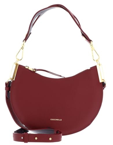 Coccinelle Leder Schultertasche Umhängetasche Sunup Shoulder Bag Ribes/Prune beere Coccinelle Leder Schultertasche Umhängetasche Sunup Shoulder Bag Ribes/Prune beere von Coccinelle