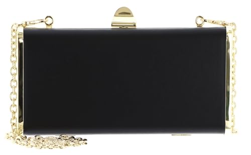 Coccinelle Leder Umhängetasche Abendtasche Liv Handbag Smooth Leather Noir schwarz von Coccinelle