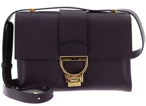 Coccinelle Leder Umhängetasche Arlettis Handbag Prune dunkelviolett von Coccinelle