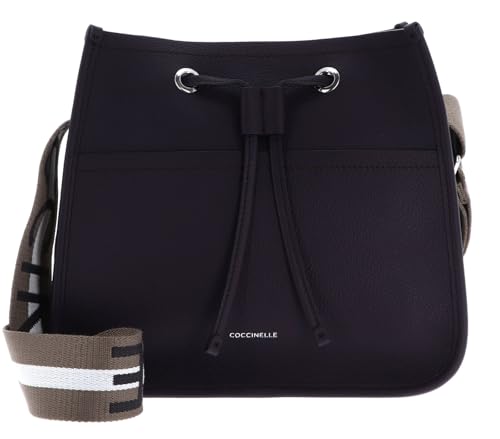 Coccinelle Leder Umhängetasche Schultertasche Raquel Crossbody Bag Prune/Ribes dunkelviolett von Coccinelle