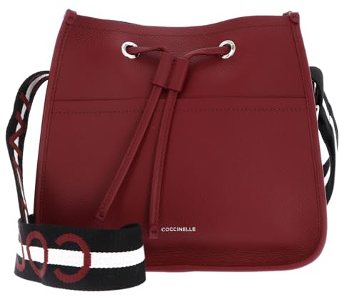 Coccinelle Leder Umhängetasche Schultertasche Raquel Crossbody Bag Ribes/Prune beere Coccinelle Leder Umhängetasche Schultertasche Raquel Crossbody Bag Ribes/Prune beere von Coccinelle