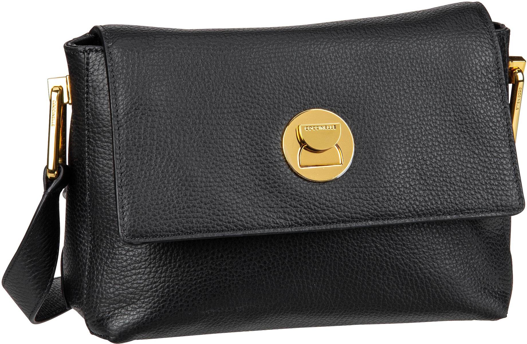 Coccinelle Liya 1207  in Schwarz (4 Liter), Umhängetasche von Coccinelle