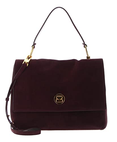 Coccinelle Liya Suede Handbag Darkbrown von Coccinelle