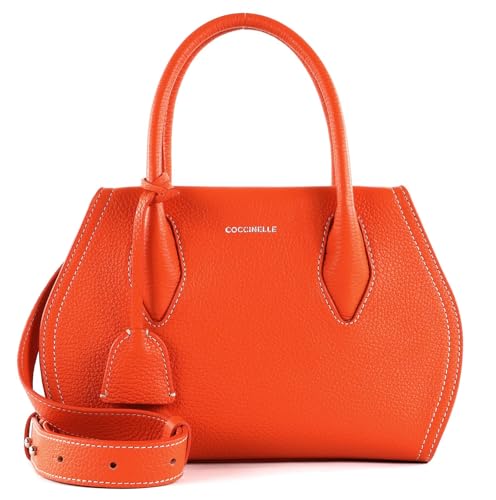 Coccinelle Lord Handbag Grained Leather Gazpacho von Coccinelle