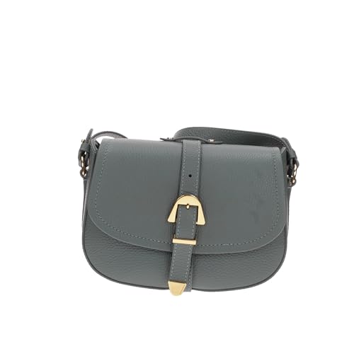 Coccinelle Magalu Handbag Grained Leather Kale Green von Coccinelle