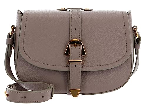 Coccinelle Magalu Handbag Grained Leather Warm Taupe von Coccinelle