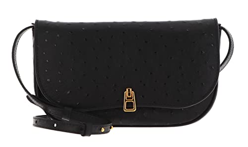 Coccinelle Magie Ostrich Mini Crossover Bag Noir von Coccinelle