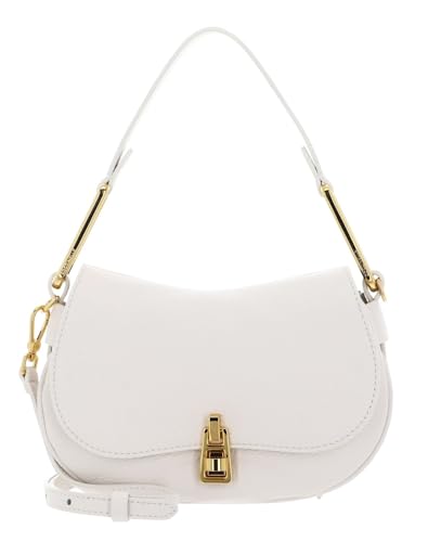 Coccinelle Magie Soft Shoulderbag Grained Leather Blanco von Coccinelle