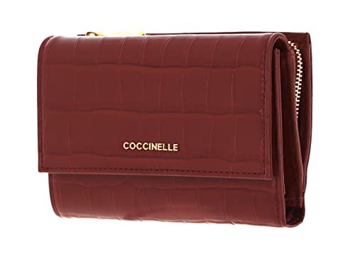 Coccinelle Metallic Croco Shiny Soft Wallet Cinnamon von Coccinelle