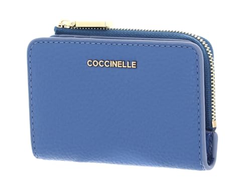 Coccinelle Metallic Soft Credit Card Holder Azul von Coccinelle