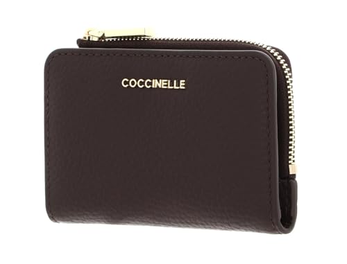 Coccinelle Metallic Soft Credit Card Holder Brunette von Coccinelle